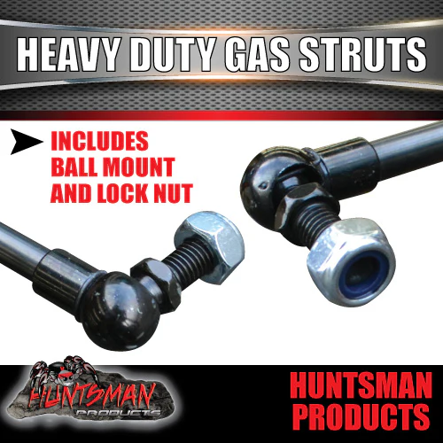585mm x 300 newton gas struts & brackets. European seals - Image 5