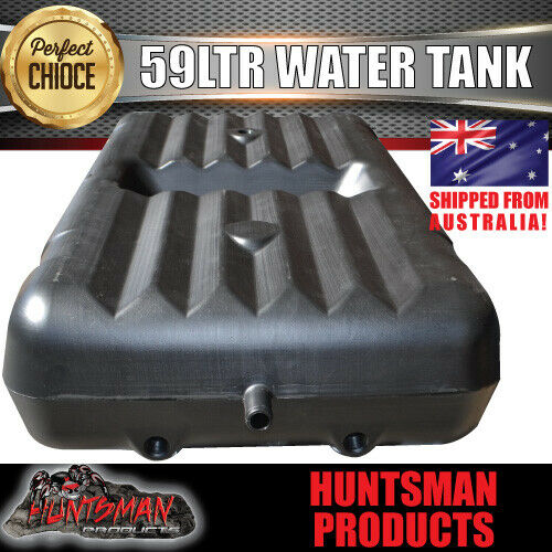 Caravan Camper 4wd Trailer 59 Litre underbody Water Tank With Protective Shield - Image 4
