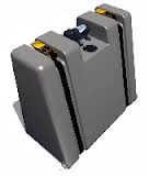 60 LITRE UPRIGHT WATER TANK WITH MOUNT KIT AND 12V PUMP. PRV60-P-MK - Image 3