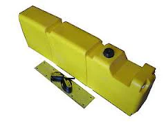 65 LITRE LONG DIESEL TANK WITH MOUNT KIT. DPRV65L-MK
