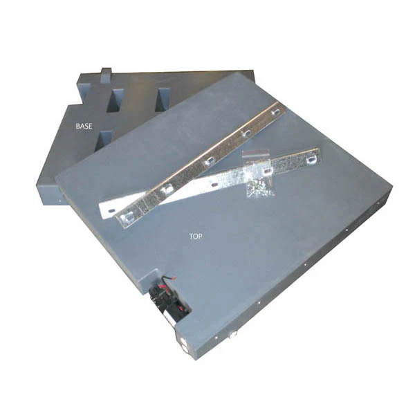 70 LITRE SLIMLINE WATER TANK WITH MOUNT KIT AND 12V PUMP. PRV70SS-P-MK