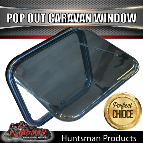 700mm x 500mm Caravan, Horse Float, Motorhome Push Out Window - Image 4