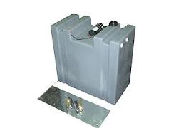 75 LITRE UPRIGHT WATER TANK WITH 12V PUMP AND MOUNT KIT. PRV75-P-MK
