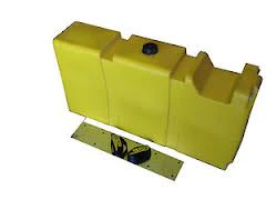 80 LITRE LONG DIESEL TANK WITH MOUNT KIT. DPRV80L-MK