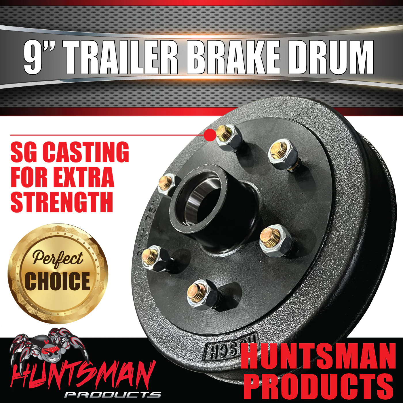2X 9" Drums 6 Stud Landcruiser Pattern 6/139.7 PCD & LM Bearings - Image 3