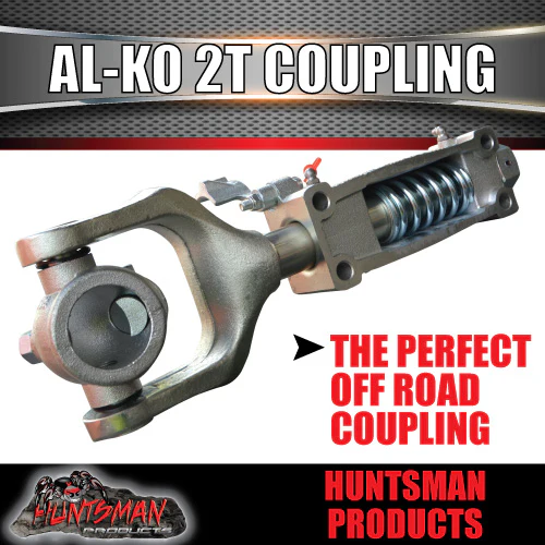 Alko Trailer Caravan Off Road 2000kg Hydraulic Override Coupling Kit for 50mm Ball 3/4" Cylinder - Image 5