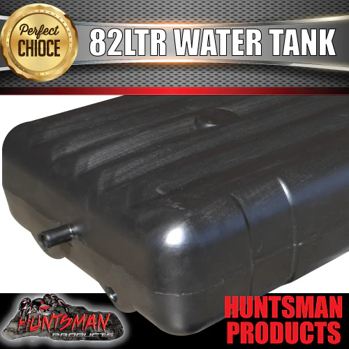Caravan Camper Trailer, Boat 82 Litre Underbody Water Tank & Fittings. HDPE Grade - Image 4