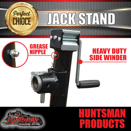 canopy jack stand 907kg rated heavy duty 385mm extension 050101 - Image 4