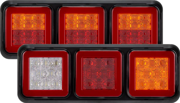 Roadvision LED Triple Combination Trailer Lamp Surface Mount 274x100x35mm 10-30V BR274ARW - Image 2