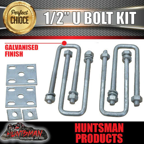 DIY 1000KG Boat Jetski Trailer Kit. Galvanised Axle Decromat slipper springs. Axles 63" - 75" - Image 3
