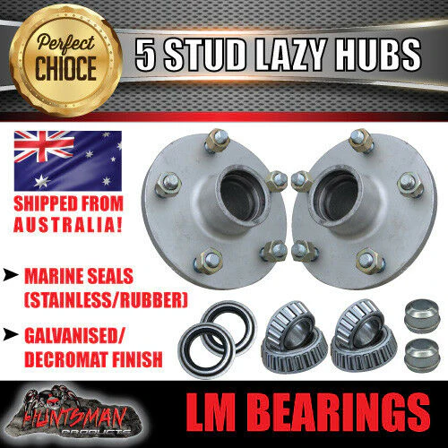 DIY 1000KG Boat Jetski Trailer Kit. Galvanised Axle Decromat slipper springs. Axles 63" - 75" - Image 7