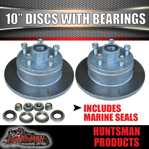 DIY 1400Kg Boat Jet Ski Trailer Kit. Slipper Springs Mechanical Disc Brakes, Axles 78" - 96" Long - Image 3