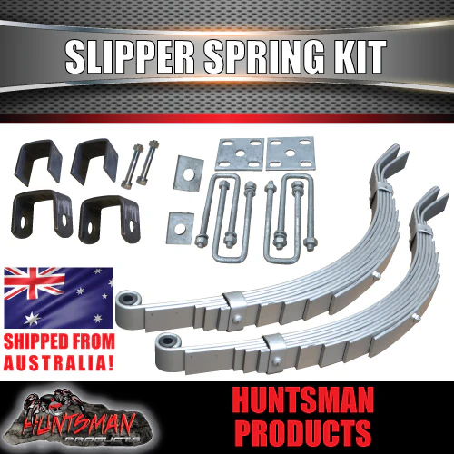 DIY 1400kg Boat Jetski Trailer Kit Hydraulic Disc. Slipper Springs, Machined Stub Axles - Image 11