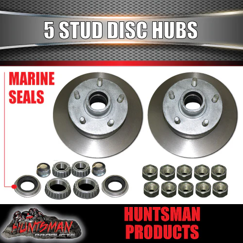 DIY 1400kg Boat Jetski Trailer Kit Hydraulic Disc. Slipper Springs, Machined Stub Axles - Image 12