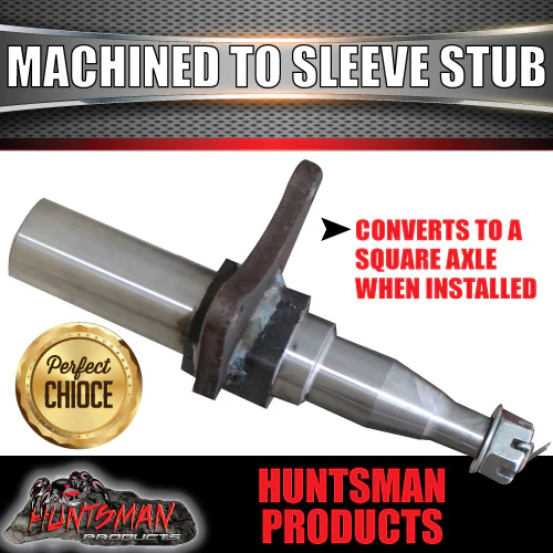 DIY 1400kg Kit. 10" Mechanical Disc Brakes. Eye to Eye Springs Stub Axles - Image 5