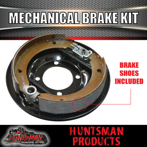 DIY 1400KG MECHANICAL DRUM BRAKED TRAILER KIT. SLIPPER SPRINGS. 78" - 96" - Image 3