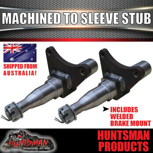 DIY 1400KG 10" MECHANICAL DISC BRAKED TRAILER KIT. -SLIPPER SPRINGS - Image 5