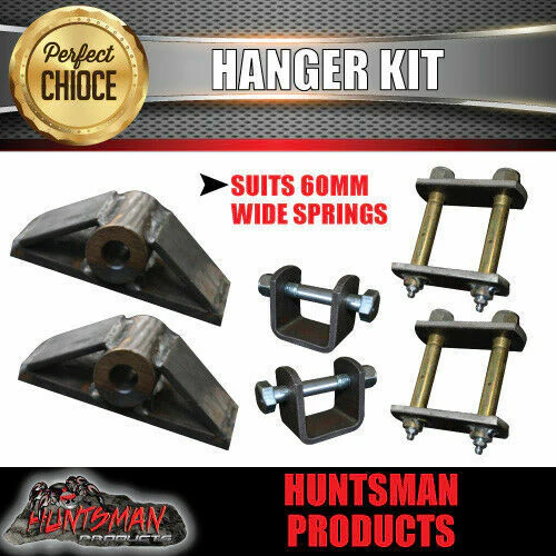 DIY 1400KG MECHANICAL DRUM BRAKES TRAILER KIT. EYE TO EYE SPRINGS. AXLES 78" - 96" - Image 4