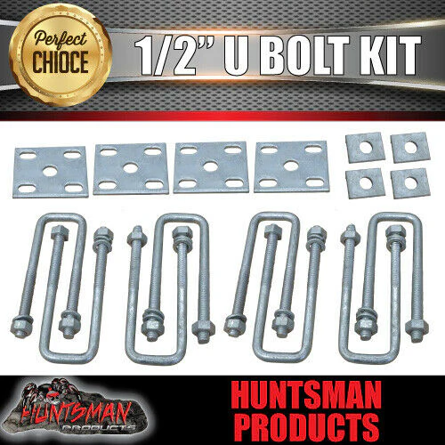 DIY 2000Kg Hydraulic Disc Braked Boat trailer Caravan Kit. Slipper Springs Axles 78"- 96" - Image 3