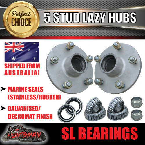 DIY 2000Kg Hydraulic Disc Braked Boat trailer Kit. Stub Axles, Slipper Springs - Image 4