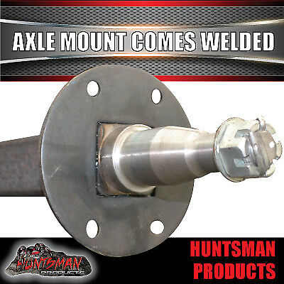 DIY 2000KG TANDEM TRAILER KIT, SLIPPER SPRINGS, HYDRAULIC BRAKES. AXLE LENGTHS 81"- 96" - Image 6