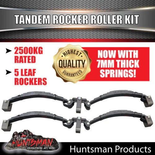DIY 2000kg TANDEM TRAILER SUSPENSION KIT.  HYDRAULIC DISC BRAKES. R/ROLLER, AXLES 78" - 96" - Image 8