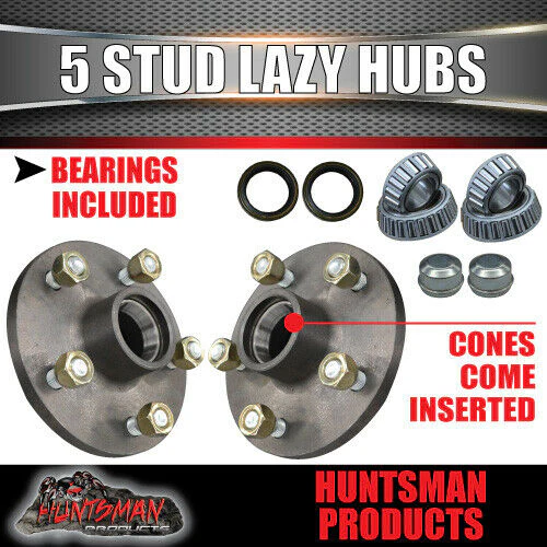 DIY 2000kg TANDEM TRAILER SUSPENSION KIT.  HYDRAULIC DISC BRAKES. SLIPPERS, AXLES 60" - 77" - Image 5