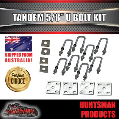 DIY 2500Kg Tandem Kit. R/Roller, 10" Electric Brakes, 45mm Axles 64" - 77" - Image 8