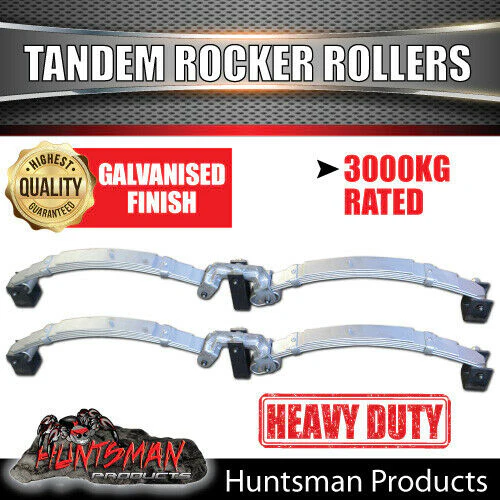 DIY 2800Kg Hydraulic Disc Boat trailer Kit. Rocker roller, Alko IQ7, Axles 64" - 77" Long - Image 9
