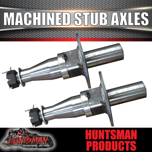 DIY 4000Kg Tandem Trailer Caravan Kit. 12" Electric Brakes. Machined Stub Axles, R/Roller - Image 5