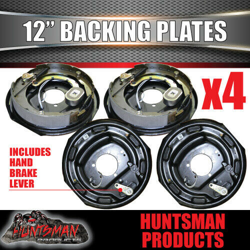 DIY 4000Kg Tandem Trailer Caravan Kit. 12" Electric Brakes. Stub Axles, R/Roller - Image 2