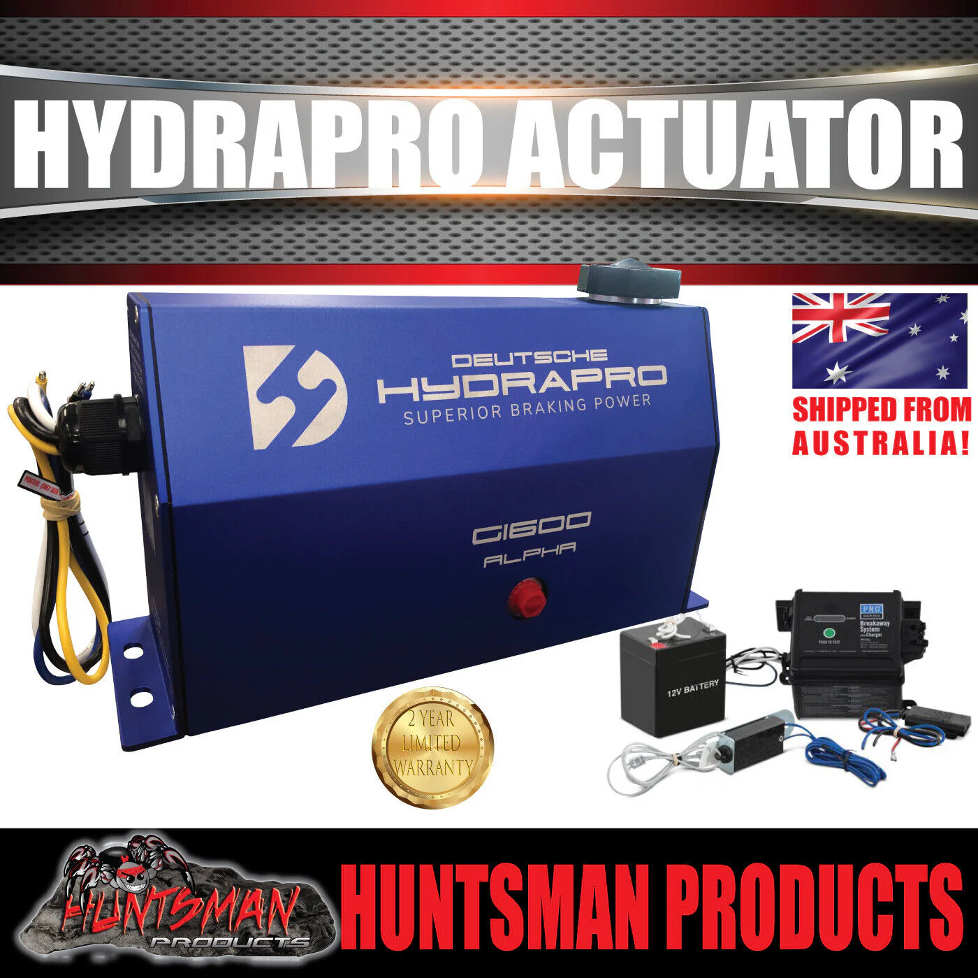 DIY 4200Kg Tri Axle Hydraulic Disc Boat trailer Kit Dacromet Springs, Hydrapro, Axles 78" - 96" - Image 2