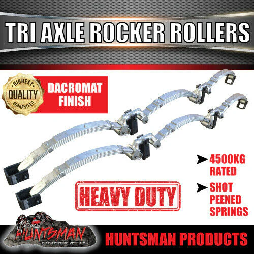 DIY 4200Kg Tri Axle Hydraulic Disc Boat trailer Kit Dacromet Springs, Hydrapro, Axles 78" - 96" - Image 4