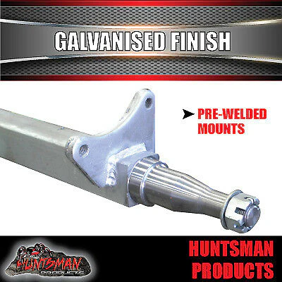 DIY 4200Kg Tri Axle Hydraulic Disc Boat trailer Kit Dacromet Springs, Hydrapro, Axles 78" - 96" - Image 6