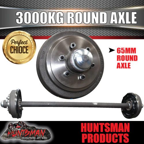 DIY 4500Kg Tandem Plant Trailer Kit. 12'' Electric Brakes. Solid Axles, 5x 16'' black Rims & tyres. - Image 3