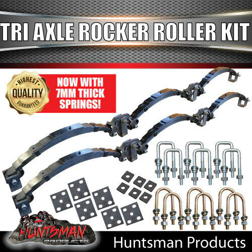 DIY 4500Kg Tri Axle Tiny Home Trailer Kit Electric Brakes Solid Axles R/Roller Black Wheels and Tyres. - Image 8