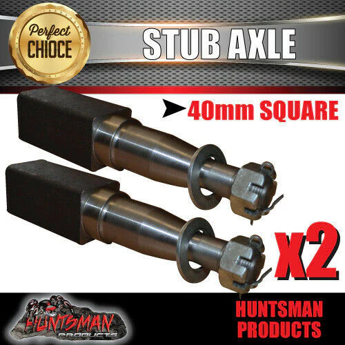 EYE TO EYE DIY SINGLE AXLE TRAILER KIT. 1000KG RATED. STUB AXLES - Image 5
