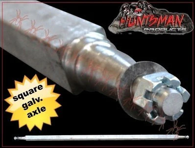 Galvanised Trailer Solid Axle 40mm Square 71". 1805mm. 1000Kg. Boat Jetski Trailer - Image 2