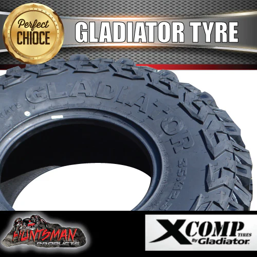 35X12.5R18 L/T 123Q Gladiator X-Comp Off Road Mud Tyre. 35 12.5 18 - Image 9