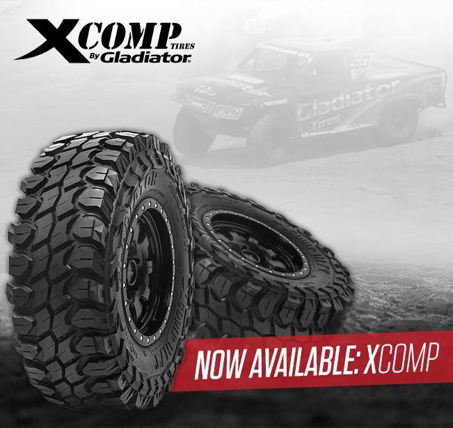 37x13.5R17 L/T Gladiator X-Comp 10 Ply Off Road Mud Tyre 131Q. 37 13.5 17 - Image 5