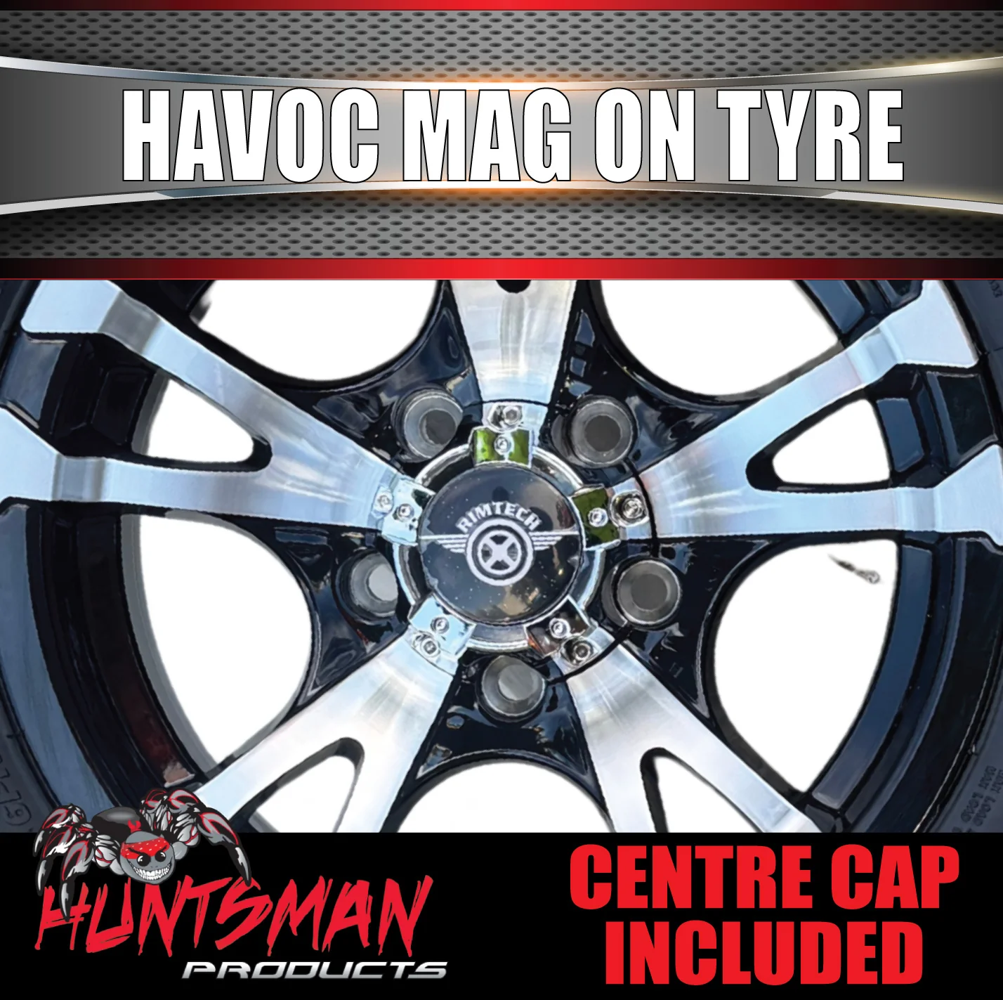 Low Profile Boat Trailer 14" HT Holden Havoc Mag Wheel Rim & 175/65R14C Tyre - Image 6