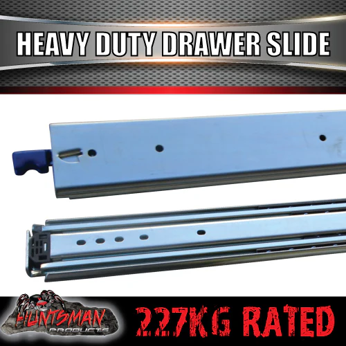 Pair 227kg x 1117mm 44" (closed) Lock in/out Drawer Slides. - Image 3