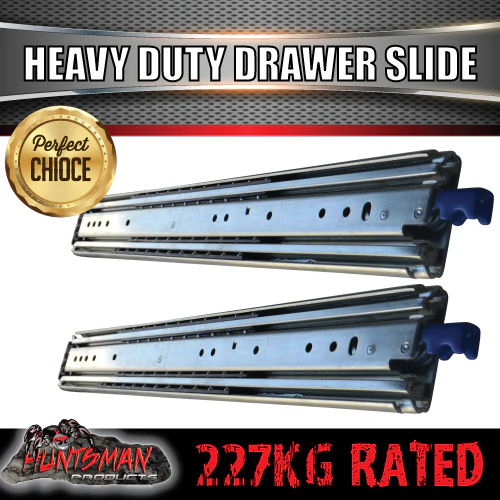 Pair 227kg x 812mm 32" (closed) Lock in/out Drawer Slides. - Image 4