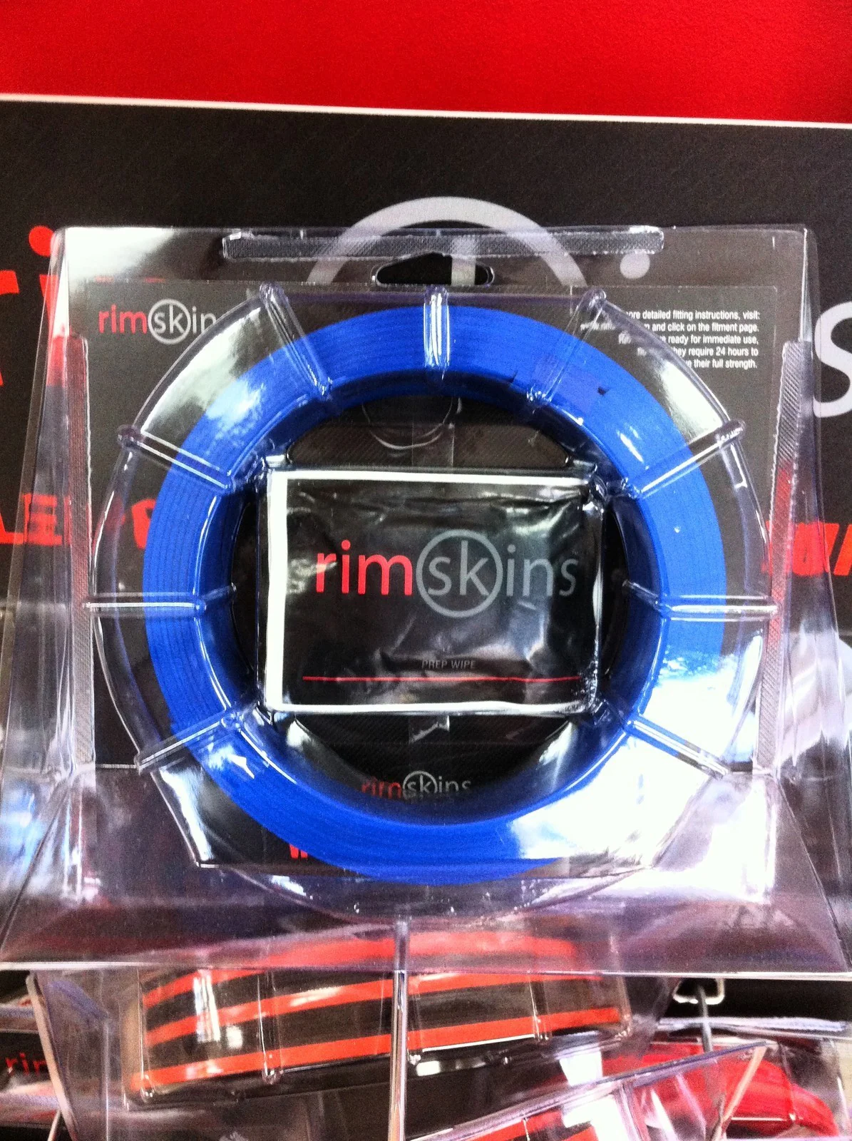 RIMSKINS-4X BLUE 20" DUABLE PROTECTION FOR YOU RIMS-MAGS COVERS WHEEL DAMAGE - Image 6