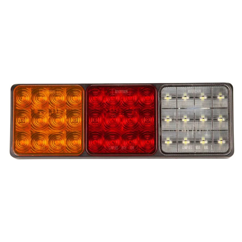 Roadvision BR82ARW LED Stop/Tail/Ind/Rev Light Lamp Trailer Truck 10-30V