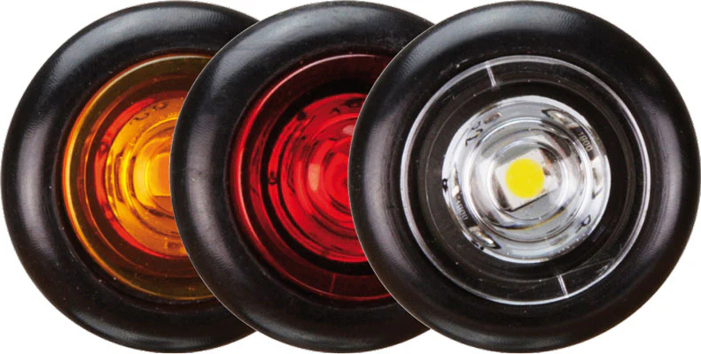 Roadvision clearance LED Truck Trailer Side Marker Light White BR11W - Image 3