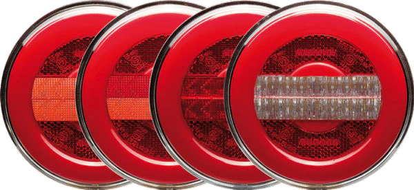 Roadvision LED Rear Stop Tail Trailer 4wd Truck Surface Mount Light Lamp BR122RR - Image 2
