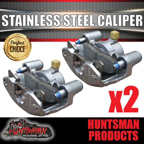 Stainless Steel Full Trailer Hydraulic Ventilated Disc 5 Stud L/C Brake Kit - Image 13