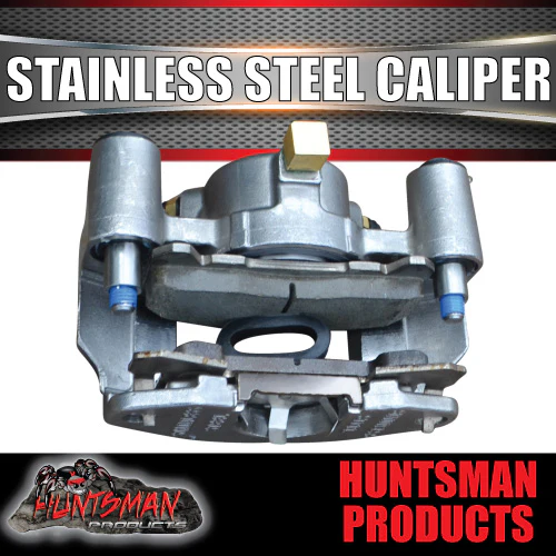 Stainless Steel Trailer Hydraulic Ventilated Disc 6 Stud L/C Brake Kit. S/S Pads - Image 9