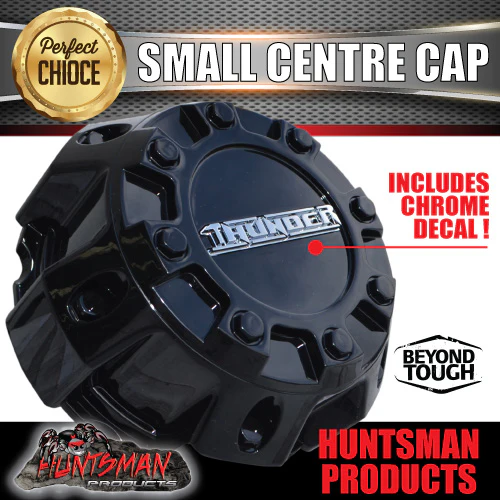 Thunder Wheels 60mm 6 Stud Centre Cap. 2 piece. Wheel nut Locating